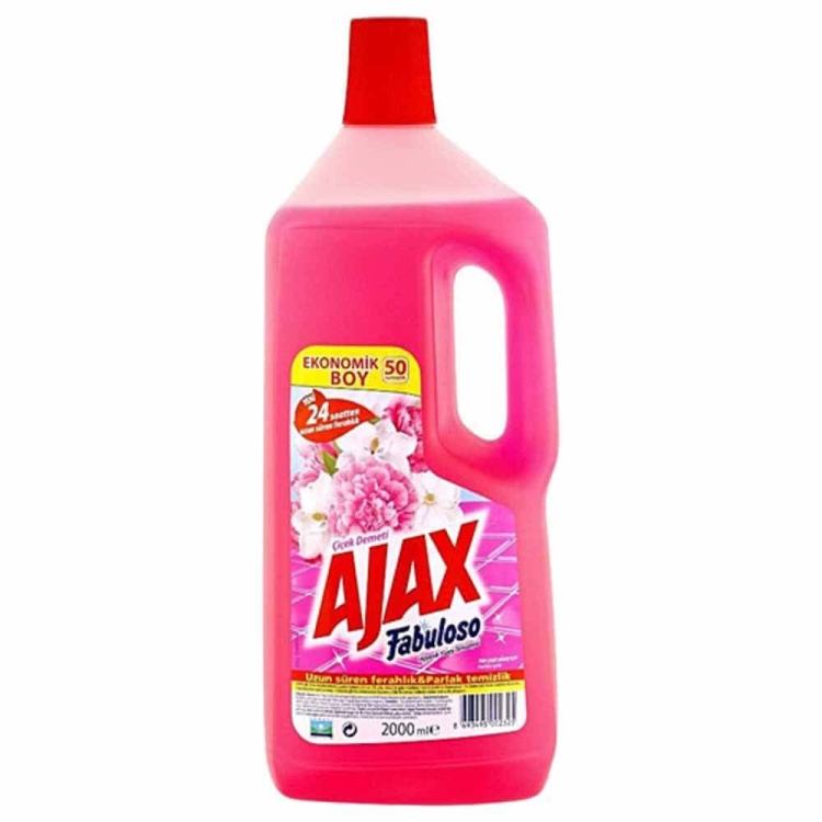 Ajax Fabuloso Genel Yüzey Temizleyici Çiçek Demeti 2 Lt 