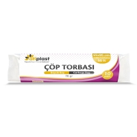 Atiplast Büyük Çöp Torbası 65x80 Siyah 70 Gr - 1