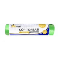 Atiplast Endüstriyel Jumbo Çöp Torbası 80x110 300 Gr Yeşil - 1