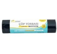 Atiplast Endüstriyel Jumbo Çöp Torbası 80x110 Siyah 500 Gr - 1