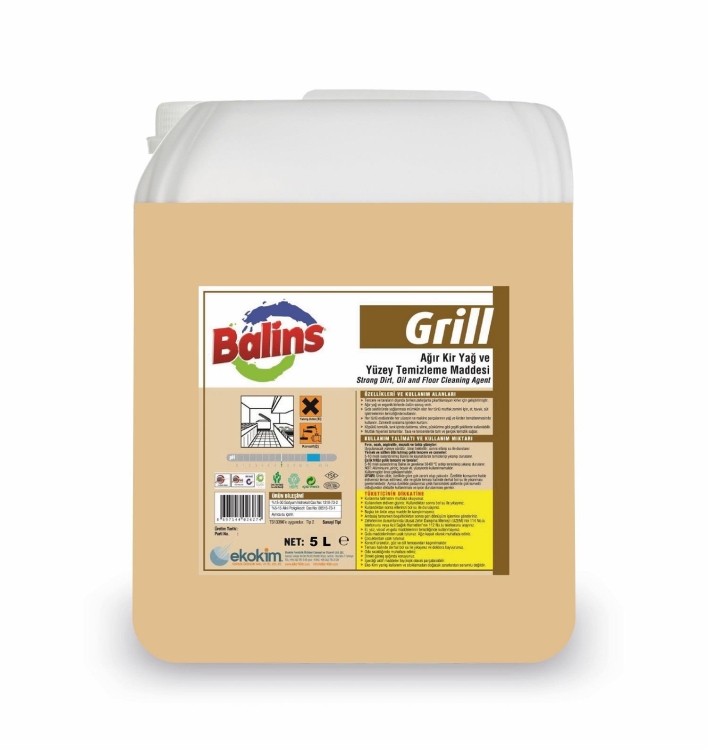Balins Grill Mutfak Yağ Sökücü 5 Kg 