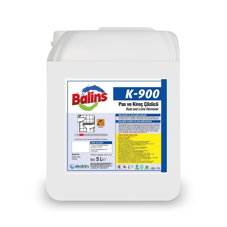Balins K-900 Kireç ve Pas Çözücü 5 Kg 