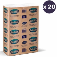 Belleza Ultra Z Katlı Havlu 23x24 Cm 200 Lü 20 Paket - 1