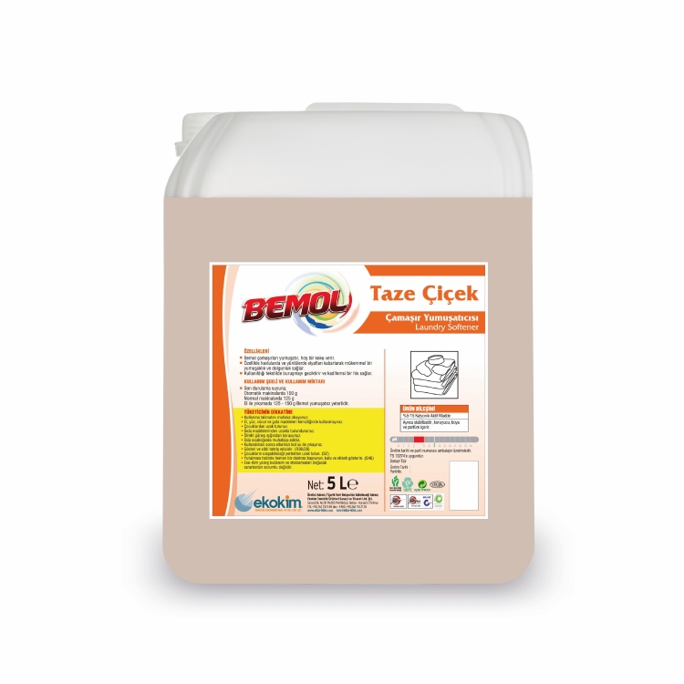 Bemol Extra Çamaşır Yumuşatıcı Pembe 5 Kg 