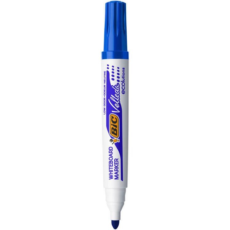Bic Velleda Eco Yuvarlak Uçlu Beyaz Tahta Kalemi Mavi 1701 