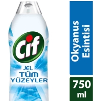 Cif Tüm Yüzeyler İçin Jel Temizleyici Okyanus Esintisi 750 Ml - 1