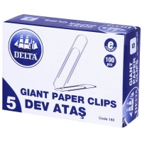Delta Ataş 50 mm No 5 100 Adet Metalik Gri 180 - 1