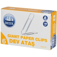 Delta Ataş 60 mm No 6 100 Adet Metalik Gri 181 - 1
