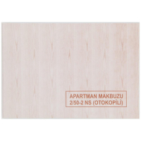 Dilman Apartman Makbuzu 2/50 2 Nüsha 4014 - 1