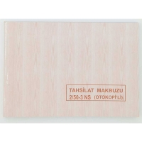 Dilman Tahsilat Makbuzu 2/50 3 Nüsha 4021 - 1