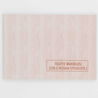 Dilman Tediye Makbuzu 2/50 2 Nüsha 4017 - 1