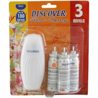 Discover Maxi Fresh Set Banyo Spreyi 3 Tane Yedek Star 15 Ml - 1