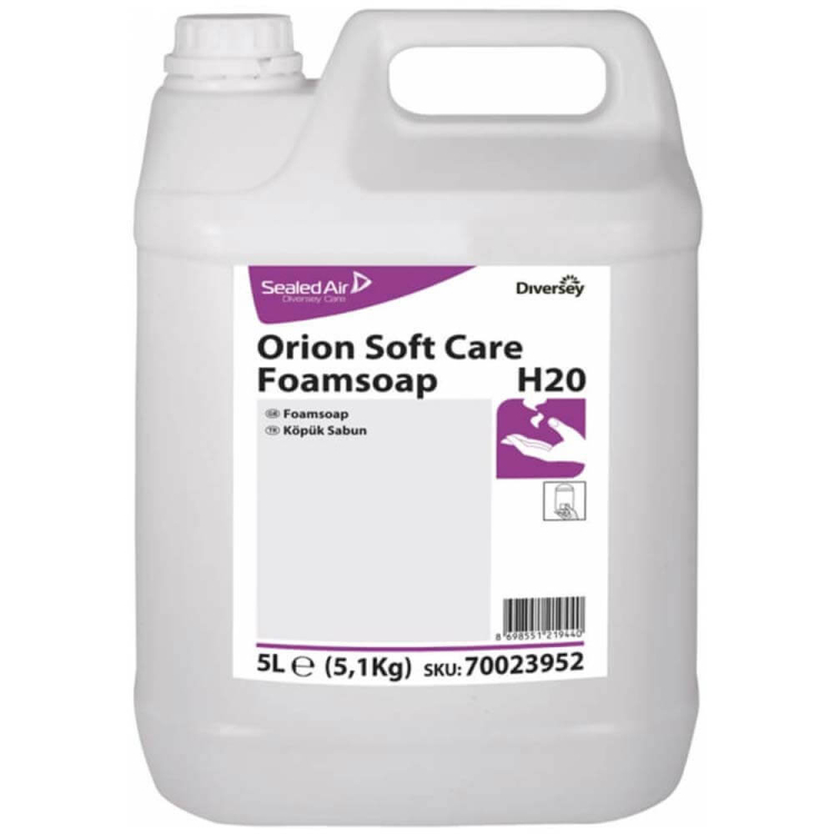 Diversey H20 Orion Soft Care Köpük Sabun 5 Lt 