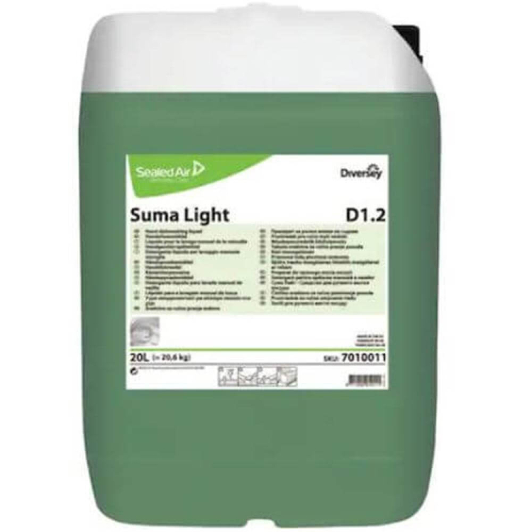 Diversey Suma Light D12 Elde Yıkama Bulaşık Deterjanı 20 Lt 