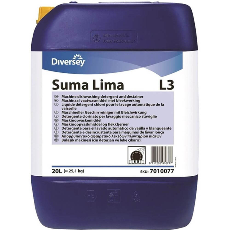 Diversey Suma Lima L3 Sıvı Bulaşık Deterjanı 25 Lt 