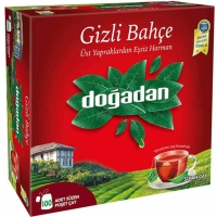 Doğadan Gizli Bahçe Bardak Poşet Siyah Çay 100 Lü - 1