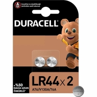 Duracell Özel Alkalin Düğme Pil LR44 x 2 1.5V - 1