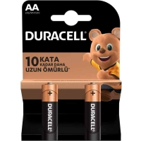 Duracell Simply Alkalin AA Kalem Piller 2 Li Paket LR6 MN1500 - 1