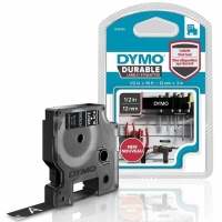 Dymo D1 Kalıcı Şerit 12 mm x 3 Mt Siyah Beyaz 1978365 - 1