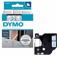 Dymo LabelManager D1 Yedek Şerit 12 mm x 7 Mt Beyaz Mavi 45014 - 1