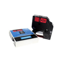 Dymo LabelManager D1 Yedek Şerit 12 mm x 7 Mt Kırmızı Siyah 45017 - 1