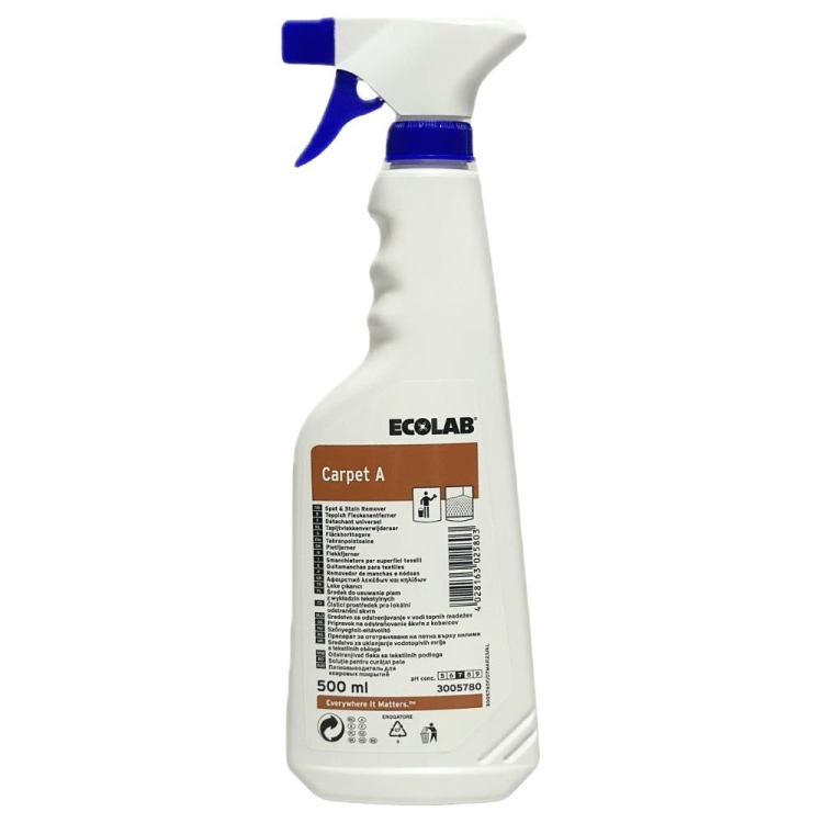 Ecolab Sapur A / Carpet A Halıda Oluşan Lekeleri Temizleyici 500 Ml 