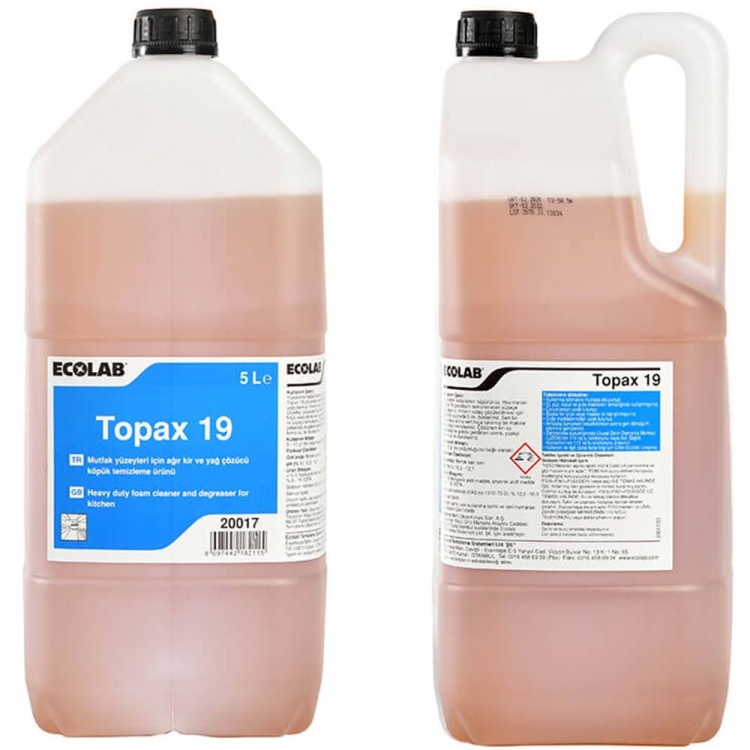Ecolab Topax 19 Ağır Kir ve Yağ Çözücü Köpük 5 Kg 