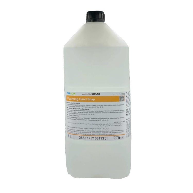 Ecolab TopClin Foaming Hand Soap Köpük Sabun 5 Kg 