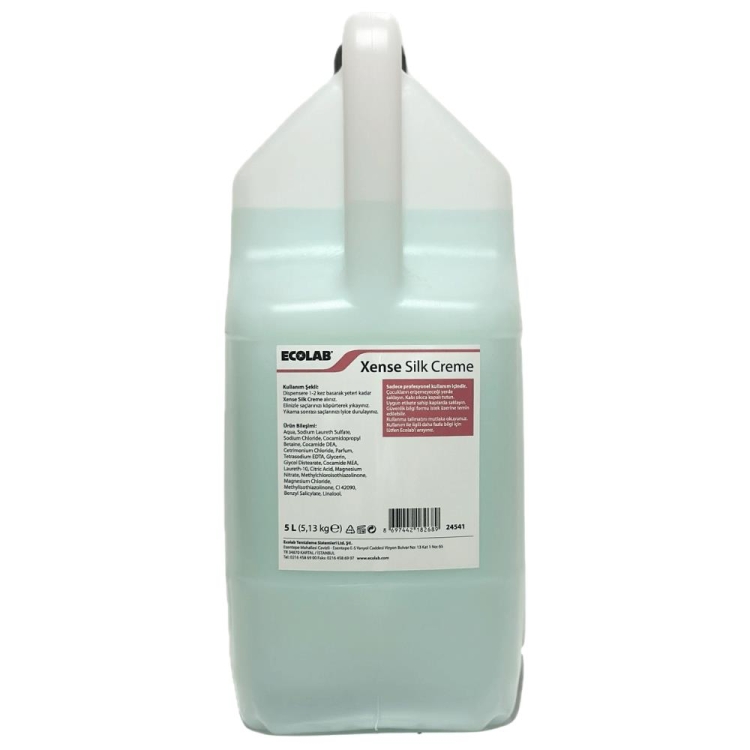Ecolab Xense Silk 2 si 1 Arada Şampuan ve Saç Kremi 5 Kg 