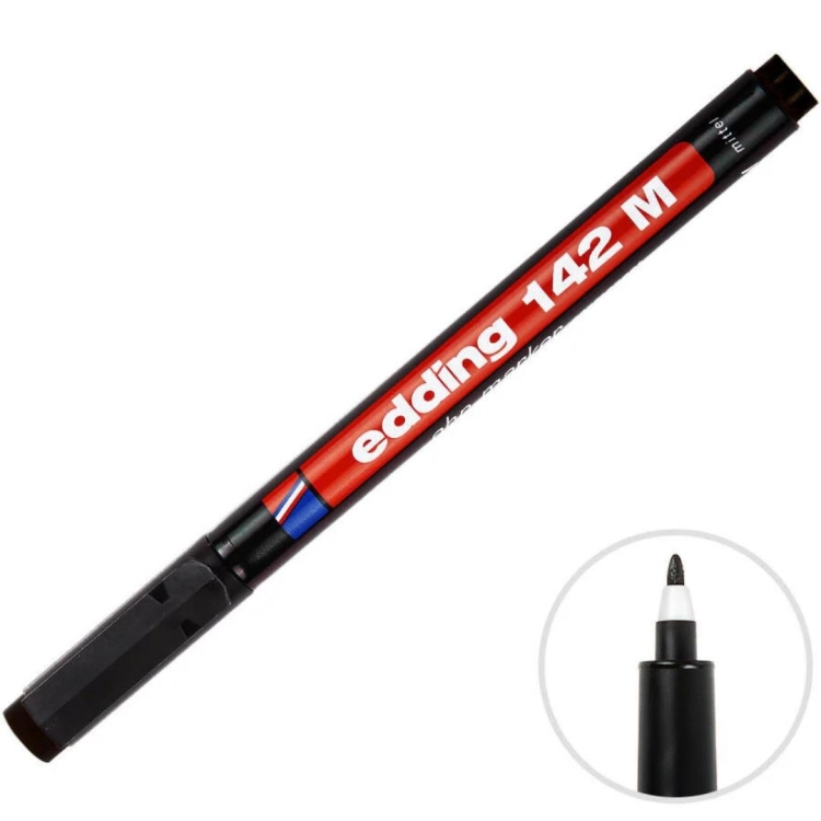 Edding Cd Kalemi 142 M Siyah 