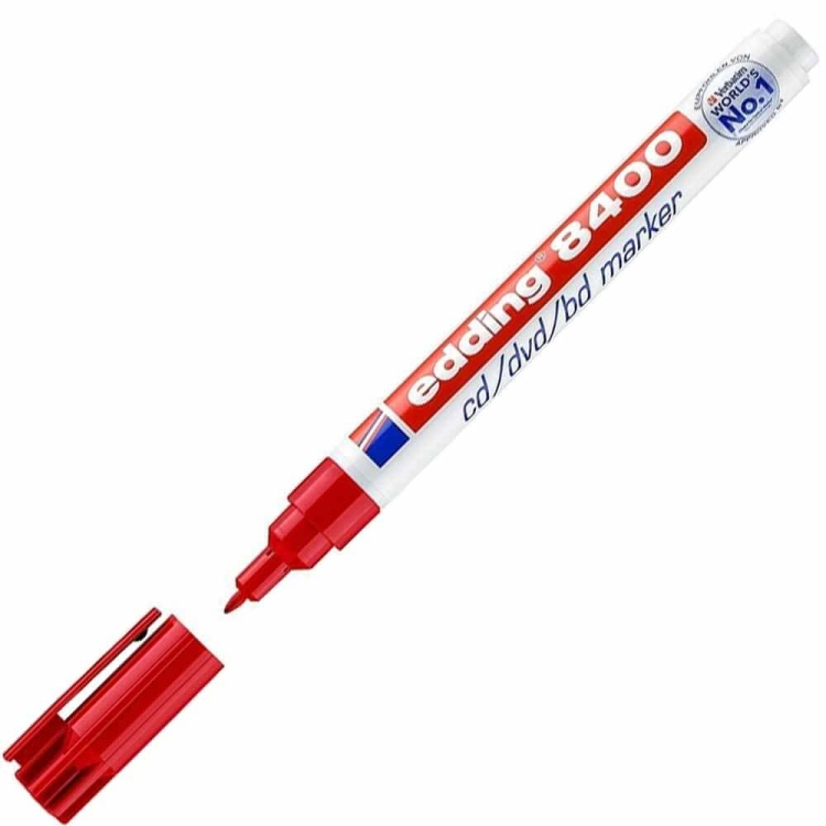 Edding Cd Kalemi Kırmızı E-8400 
