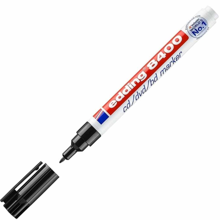 Edding Cd Kalemi Siyah E-8400 