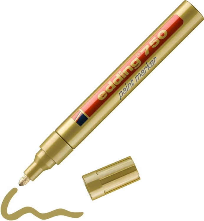 Edding Dekorasyon Markörü E-750 Altın 