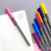 Edding Fine Pen Stabilo Kalem E-55 0.3 mm Pembe - 1