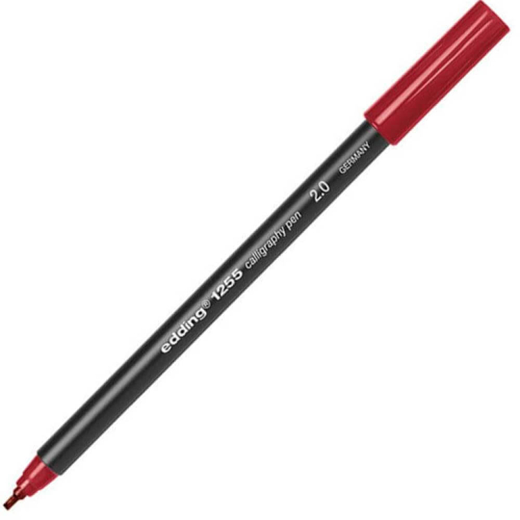 Edding Kaligrafi Kalemi 2 mm Bordo E-1255 