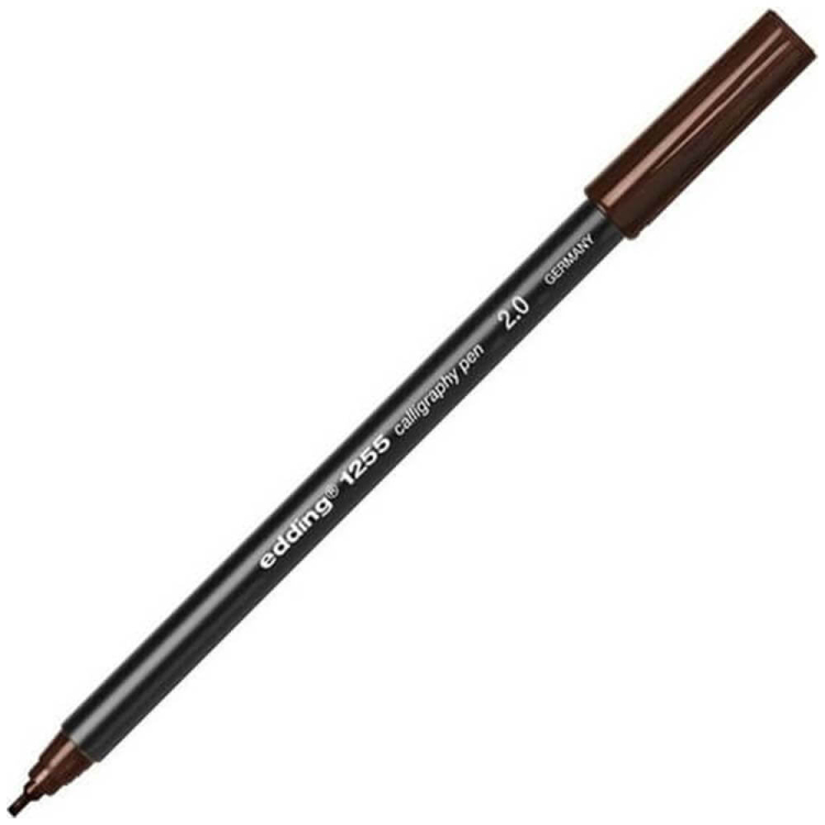 Edding Kaligrafi Kalemi 2 Mm Koyu Kahve E-1255 
