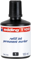 Edding T-100 Mürekkep Siyah 100 Ml - 1