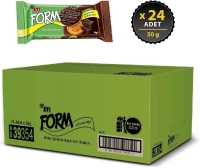 Eti Form Bitter Çikolata Kaplı Lifli Bisküvi 50 Gr 24 Adet - 3