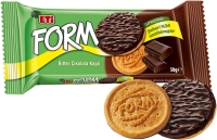 Eti Form Bitter Çikolata Kaplı Lifli Bisküvi 50 Gr 24 Adet - 4