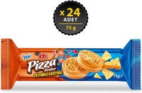 Eti Pizza Peynir Kremalı Kraker 75 Gr 24 Adet - 1