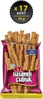 Eti Susamlı Çubuk Kraker 56 Gr 17 Adet - 1