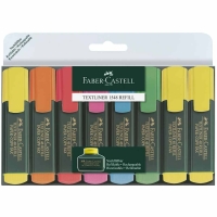Faber Castell Fosforlu 6 +2 Li Poşet 1548 - 1