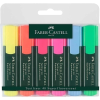 Faber Castell Fosforlu Kalem 6 Lı Poşet 1548 - 1