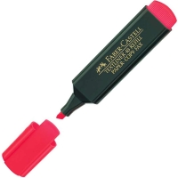 Faber Castell Fosforlu Kalem Kırmızı 1548 - 1