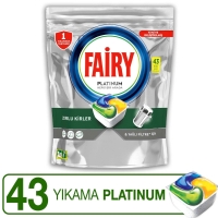 Fairy Platinium Bulaşık Makinesi Deterjanı 43 Lü - 1