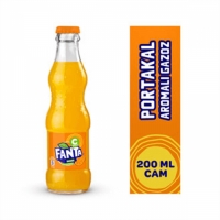 Fanta Portakal Cam Şişe 200 Ml 24 Lü - 1