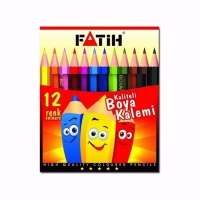 Fatih Kuru Boya 12 Li Kısa 33012 - 1