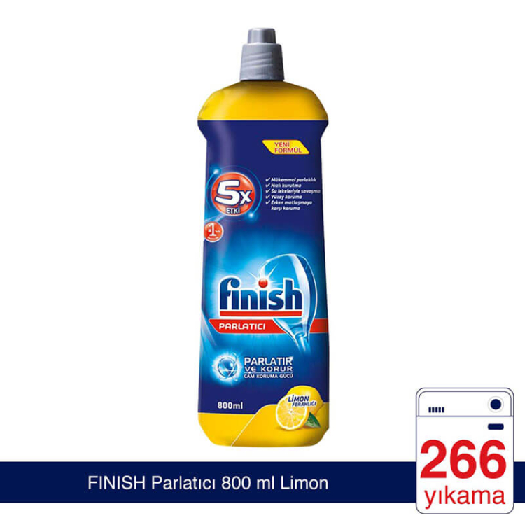 Finish Bulaşık Makinesi Parlatıcısı Limonlu 800 Ml 