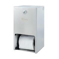 Genesit GS210W Tuvalet Kağıdı Dispenseri 2 Li Satin - 1