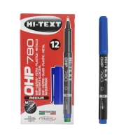 Hi-Text Asetat Kalemi M Mavi 780 MM 12 Adet - 1